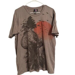 Junk Food Adult Anatomy T Shirt‎ Sz Large
